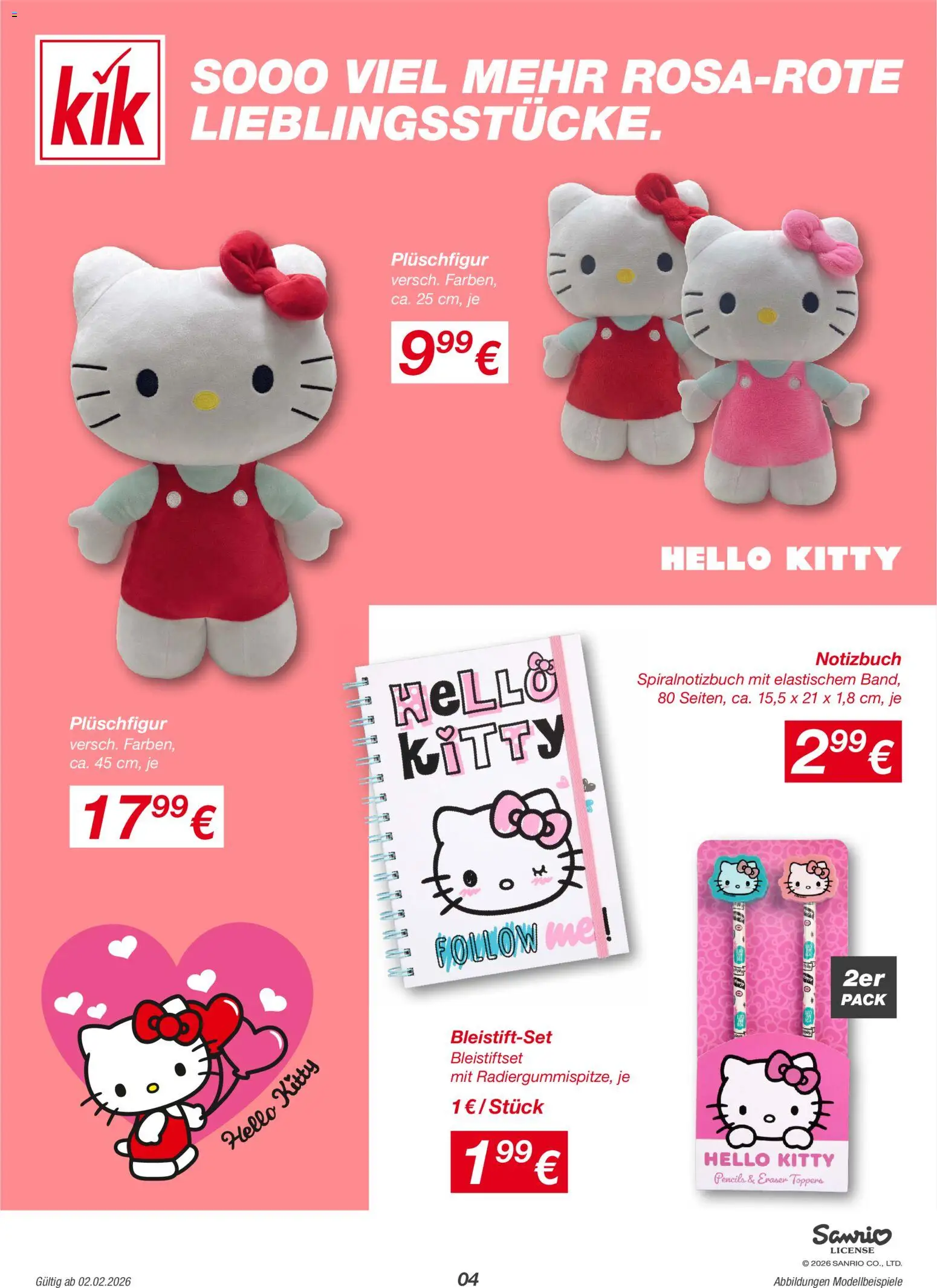 Kik Prospekt 	 – gültig ab 02.02.2026 | Seite: 4 | Produkte: Notizbuch