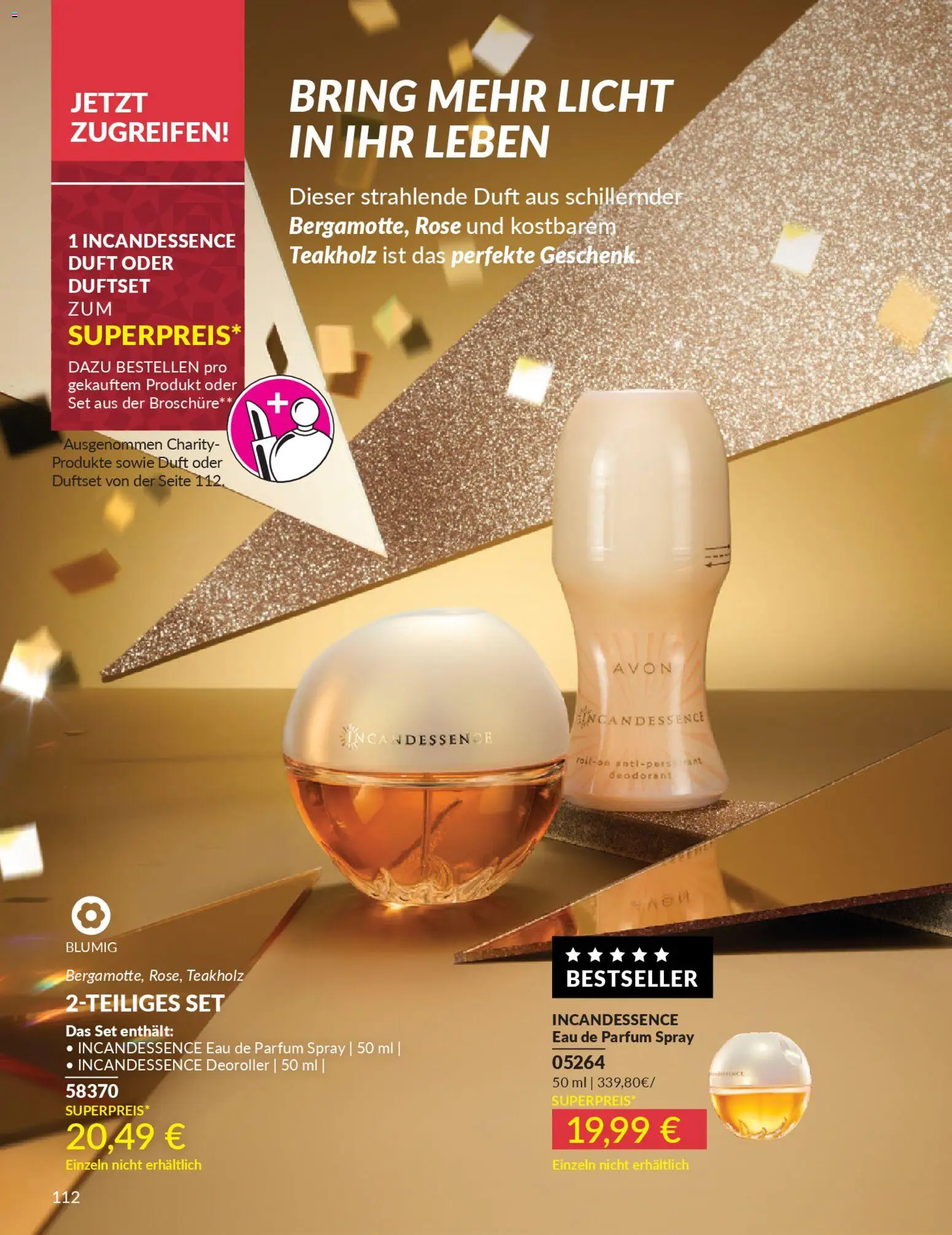 AVON Katalog Dezember 2025 – gültig ab 01.12.2025 | Seite: 114 | Produkte: Parfüm, Duft, Deodorant, Eau de Parfum