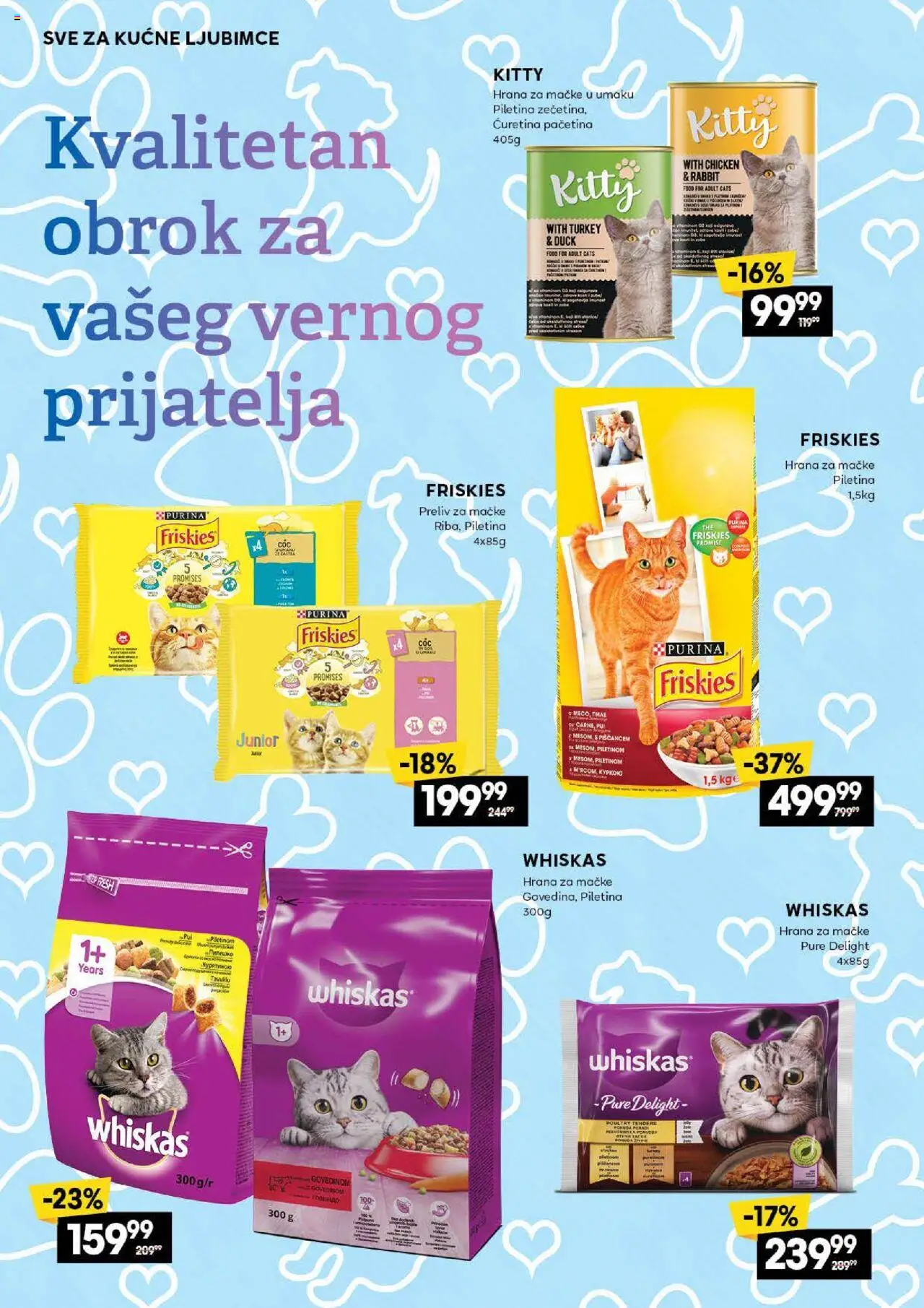 Idea katalog - važi od 07.08.2025 | Strana: 34 | Proizvode: Purina, Hrana za mačke, Piletina, Whiskas
