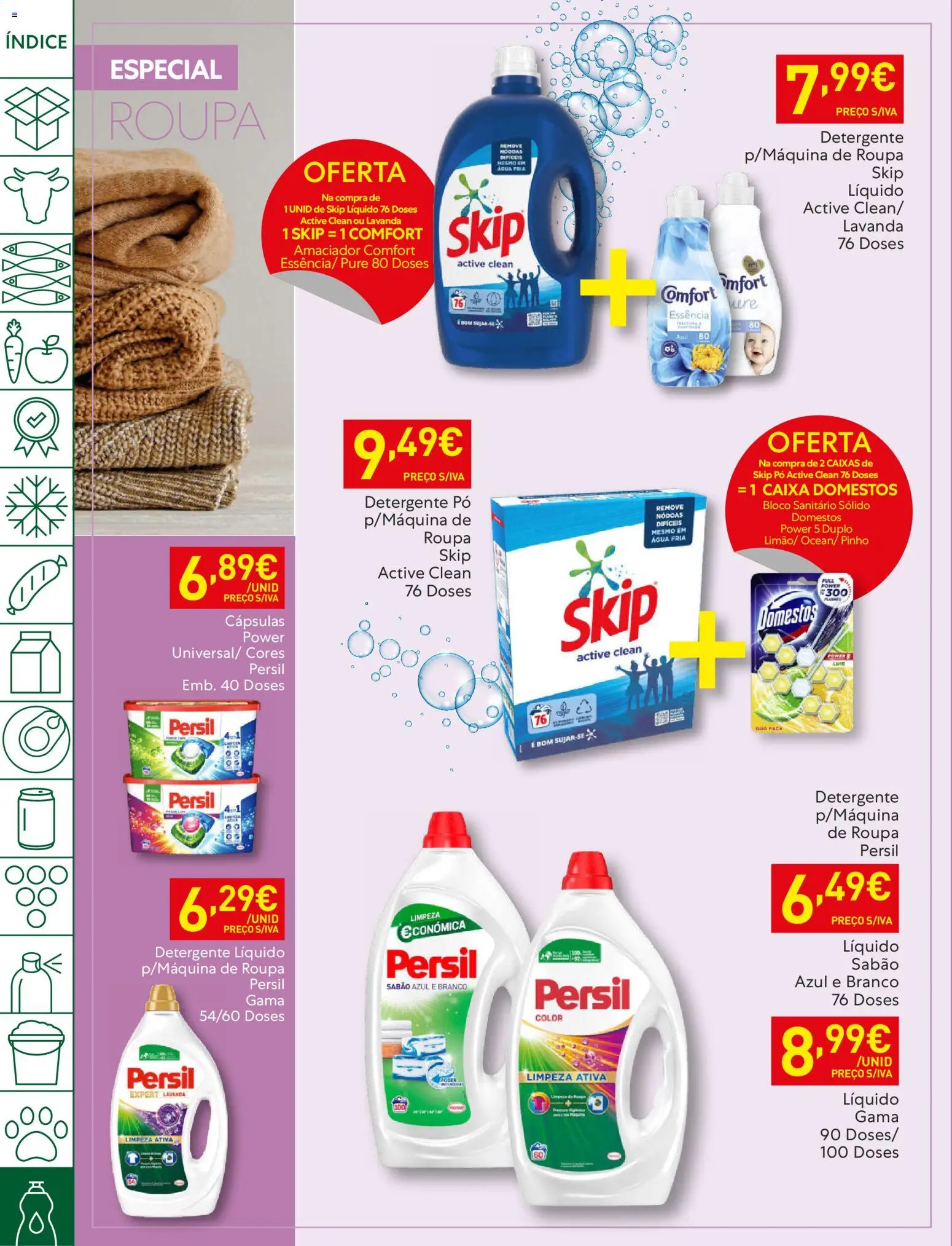 Recheio folheto │ válido de 20.01.2026 | Página: 48 | Produtos: Agua, Pó, Caixa, Persil