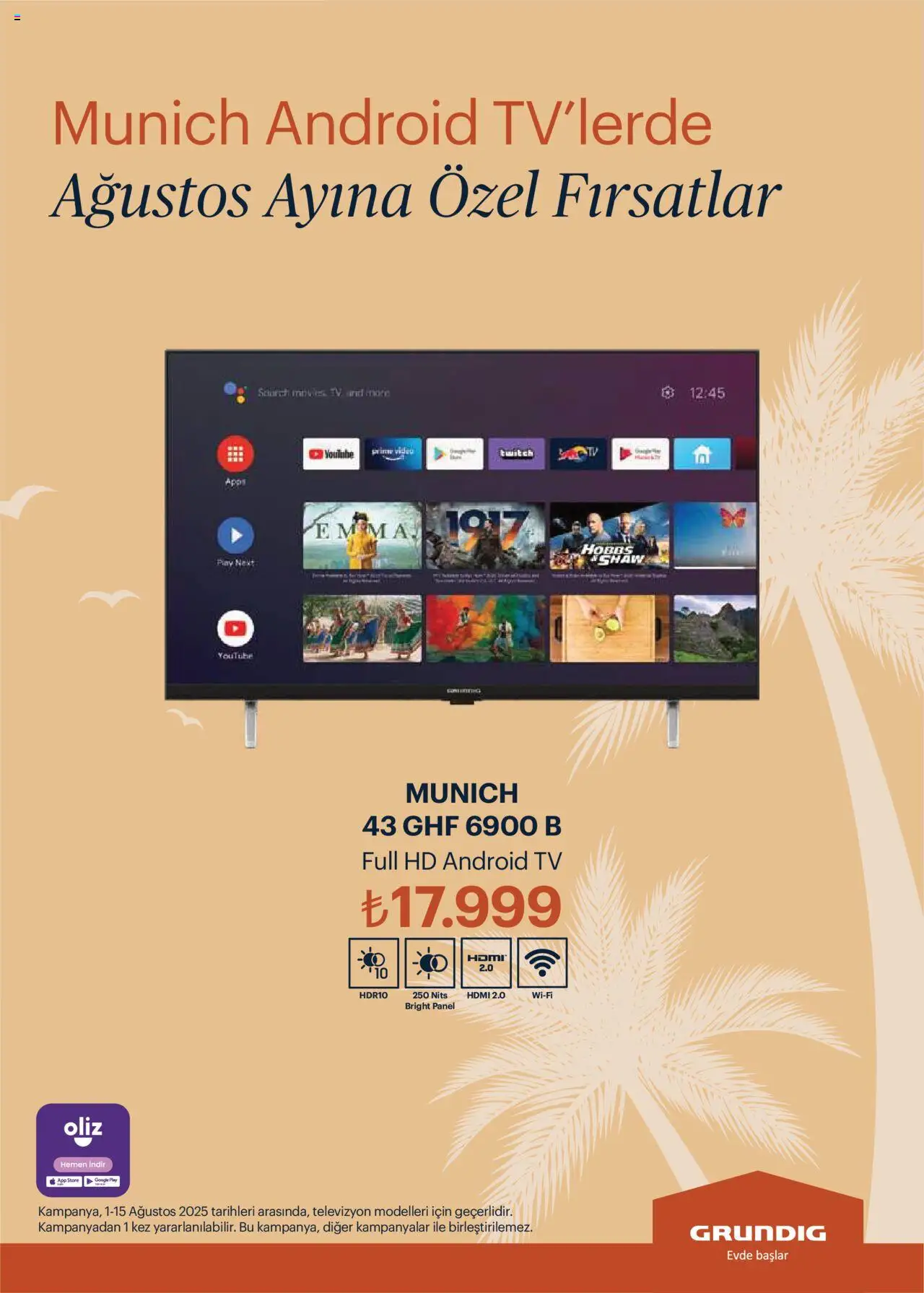 Arçelik Katalog - 16.09.2025 tarihinden itibaren geçerlidir | Sayfa: 87 | Ürünler: TV, Televizyon, Video