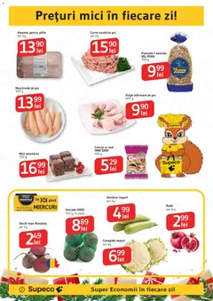 Ofertele Supeco valabile de la 11.12.2025 | Pagină: 2 | Produse: Conopidă, Hacıyatmaz Kedi Oyuncağı, Mici, Avocado
