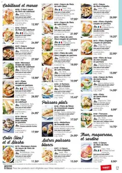 Thiriet - Prévisualisation de Thiriet -  Livraison à domicile valide à partir de 01.03.2026 | Page: 29 | Produits: Sardine, Thon, Morue