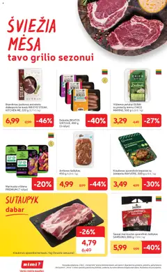 Rimi leidinys│galioja nuo 19.08.2025 | Puslapis: 6 | Prekių: Kiaulienos, Jautienos, Dešrelės, Vištiena