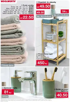 Náhled letáku Woolworth leták - Plzeň od 06.02.2026 | Strana: 7 | Produkty: Ručník, Osuška, Žínka, Regál