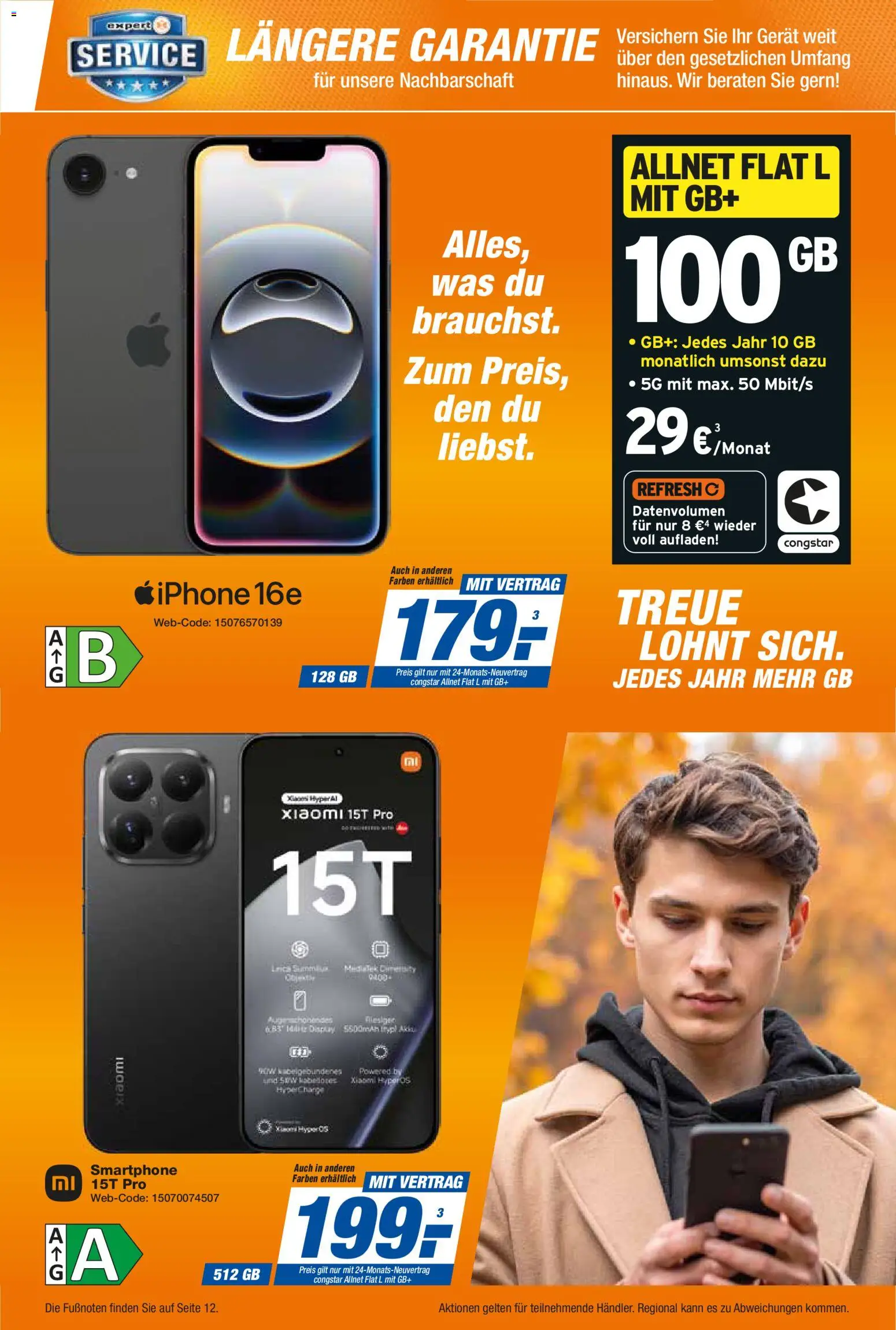 Expert Smarthphone Highlights im November – gültig ab 01.11.2025 | Seite: 11 | Produkte: Xiaomi, Iphone, Smartphone