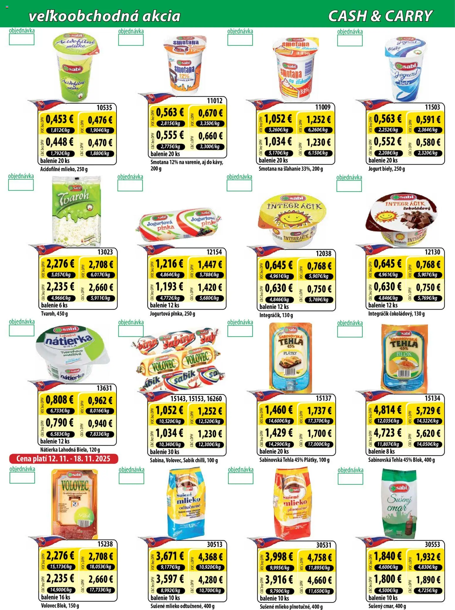 Nové Milk Agro akcie – leták je platný od 12.11.2025 | Strana: 2