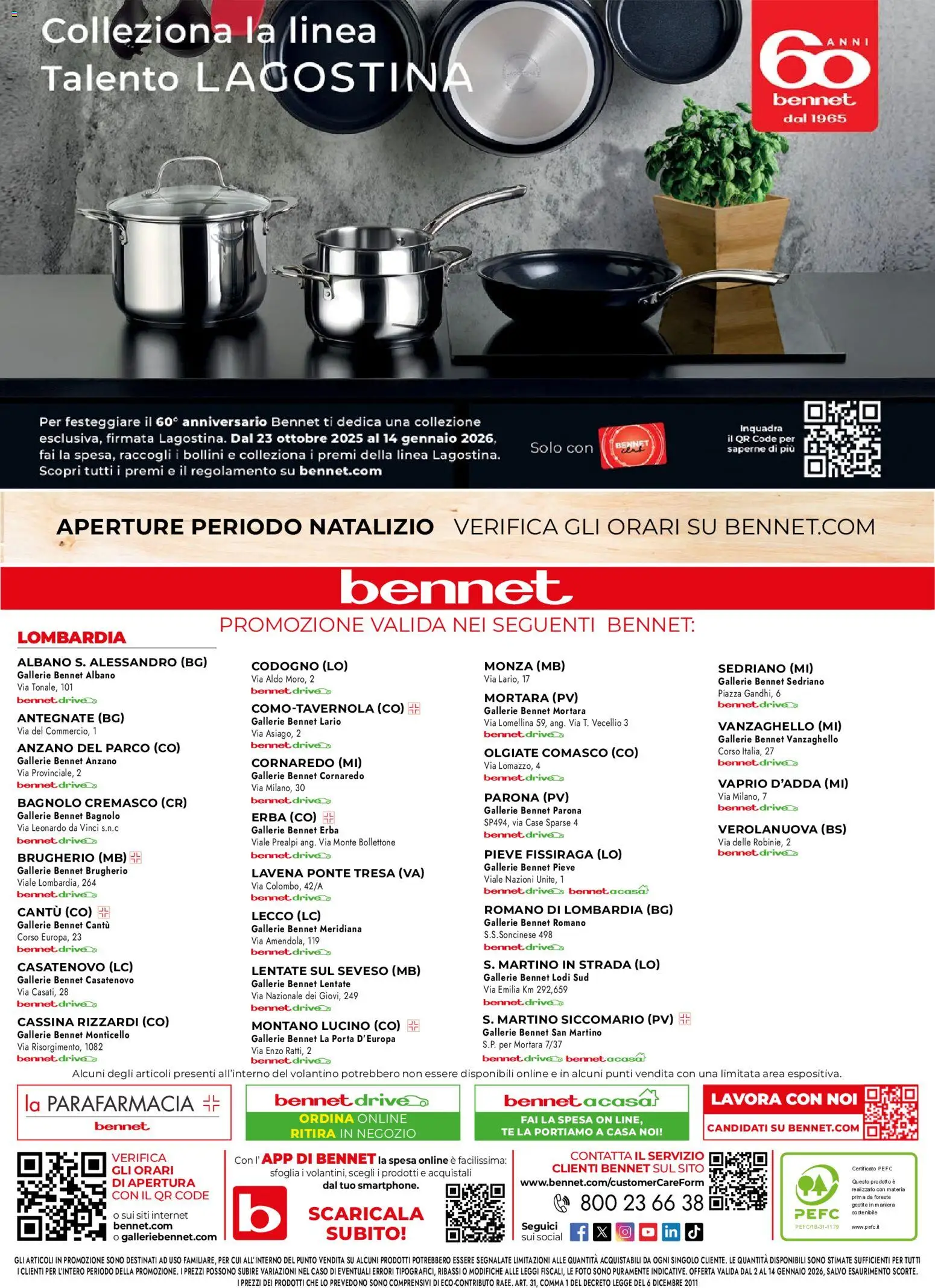 Volantino bennet del 02.01.2026 | Pagina: 32 | Prodotti: Tè