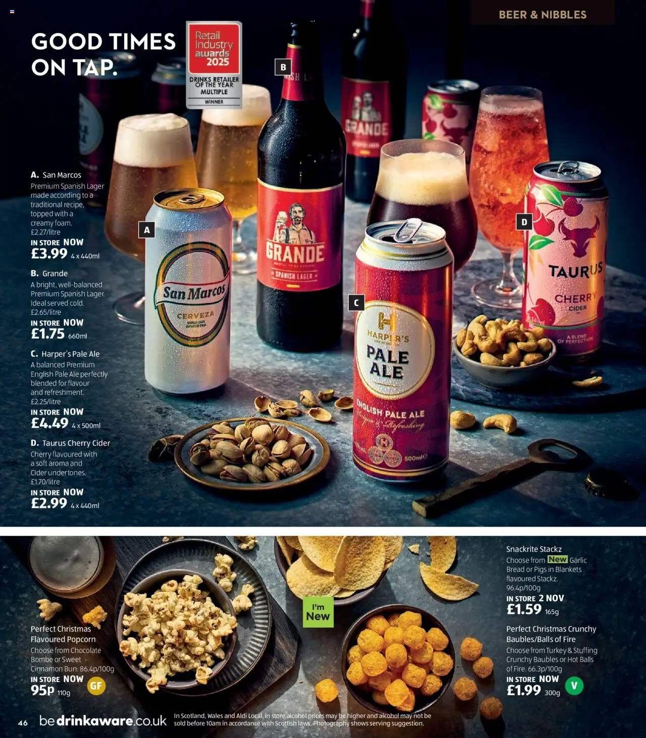 {H1} | Page: 46 | Products: Chocolate, Beer, Füstölt oldalas, Garlic bread
