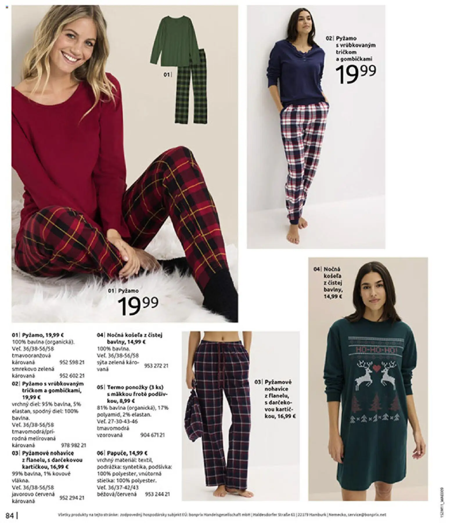 Nové Bonprix akcie – leták je platný od 16.12.2025 | Strana: 86 | Produkty: Nohavice, Ponožky, Pyžamo