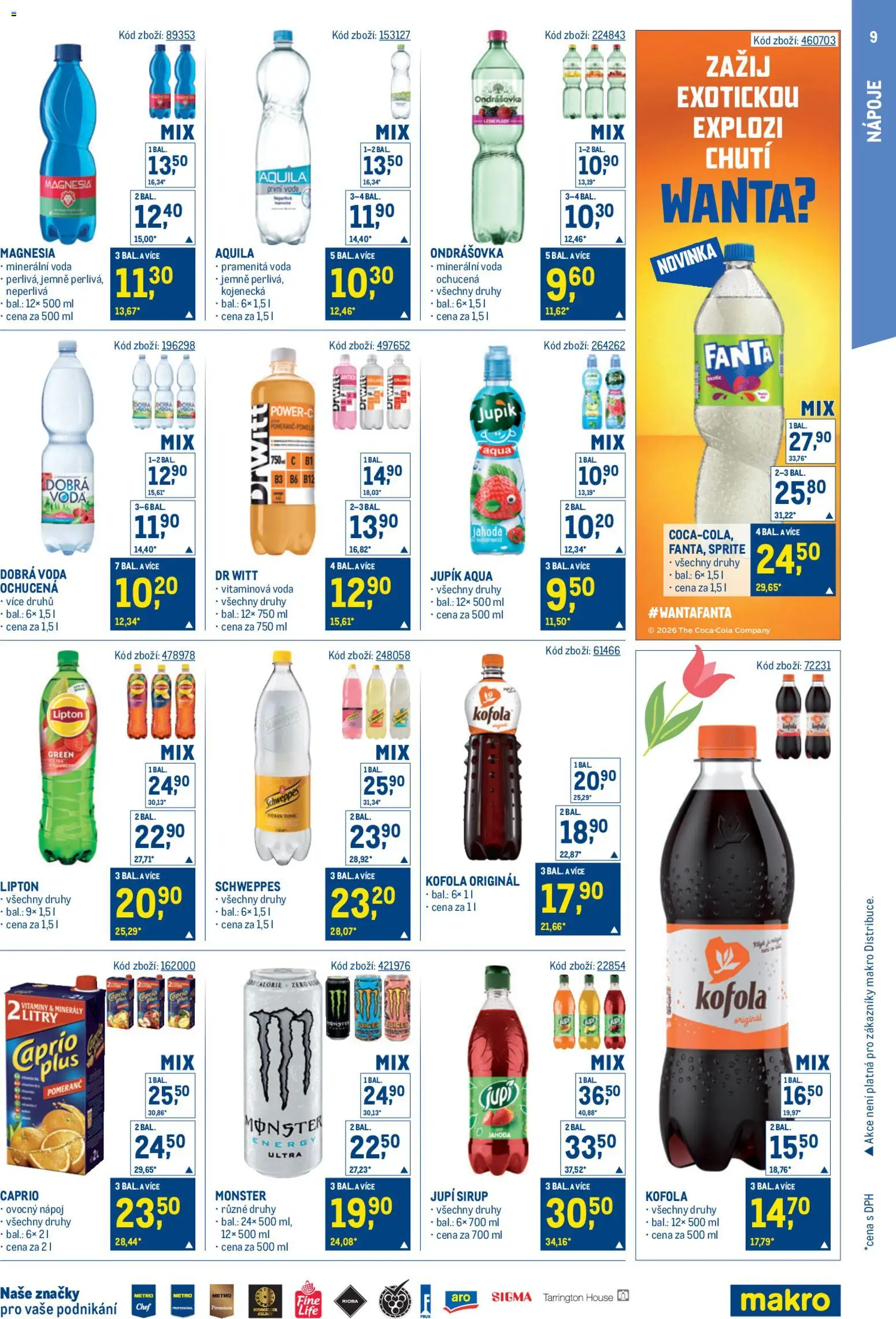 Makro leták - Maloobchod od 11.03.2026 | Strana: 9