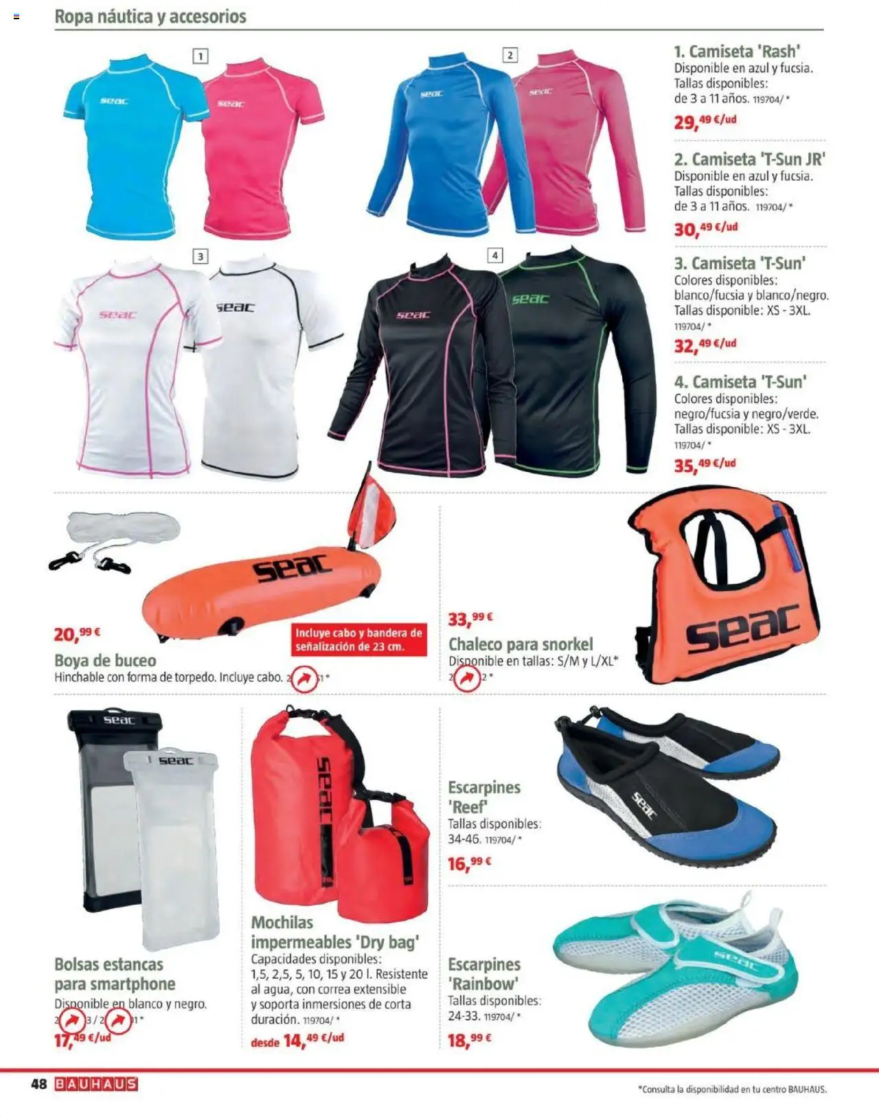 Bauhaus - Camping │ válido desde el 19.05.2025 | Página: 48 | Productos: Chaleco, Smartphone, Ropa
