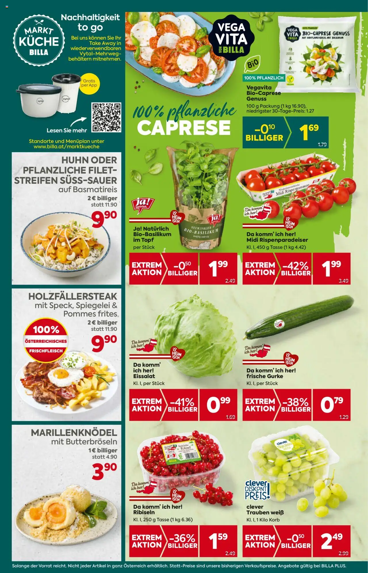 Billa Plus Flugblatt gültig ab 14.08.2025 | Seite: 8 | Produkte: Knoblauch, Butter