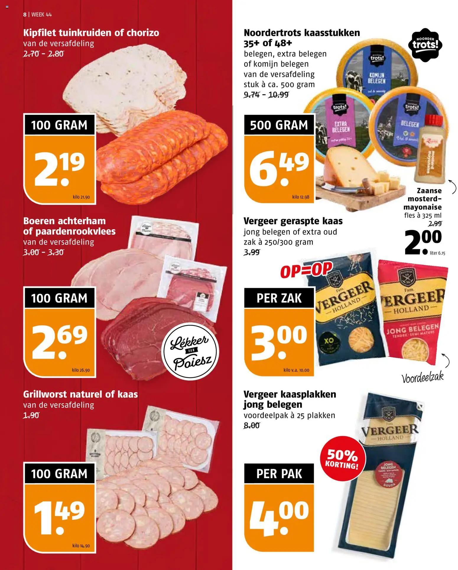 {H1} | Pagina: 8 | Producten: Kaas, Fles, Chorizo, Komijn