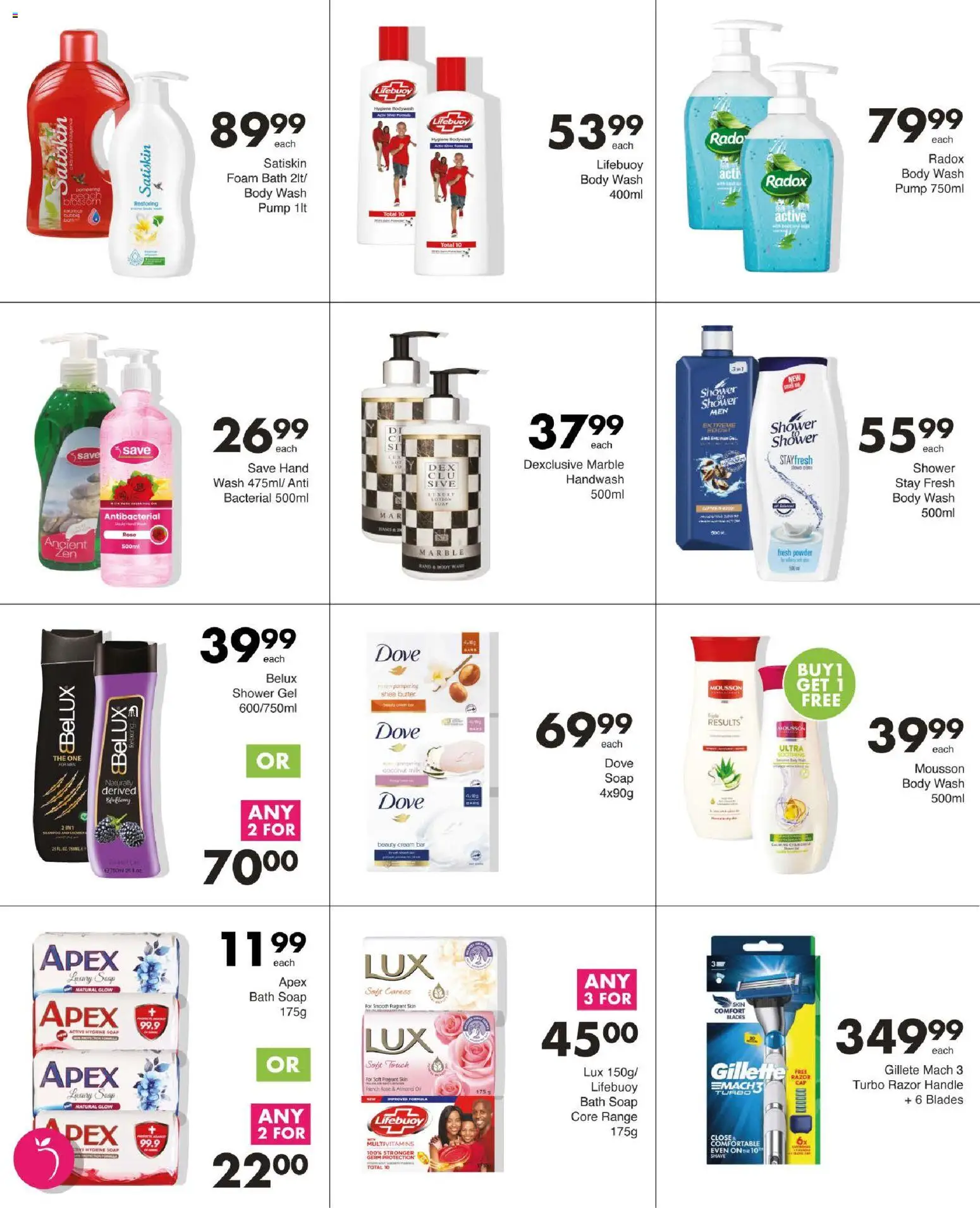 New Save catalogue – valid from 29.12.2025 | Page: 43 | Products: Shower, Powder, Soup, Body wash