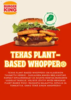 Burger King-mainoslehti voimassa 13.10.2025 alkaen | Sivu: 6 | Tuotteet: Juusto