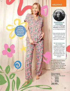 AVON leidinys│galioja nuo 01.07.2025 | Puslapis: 135 | Prekių: Palaidinė, Pižama