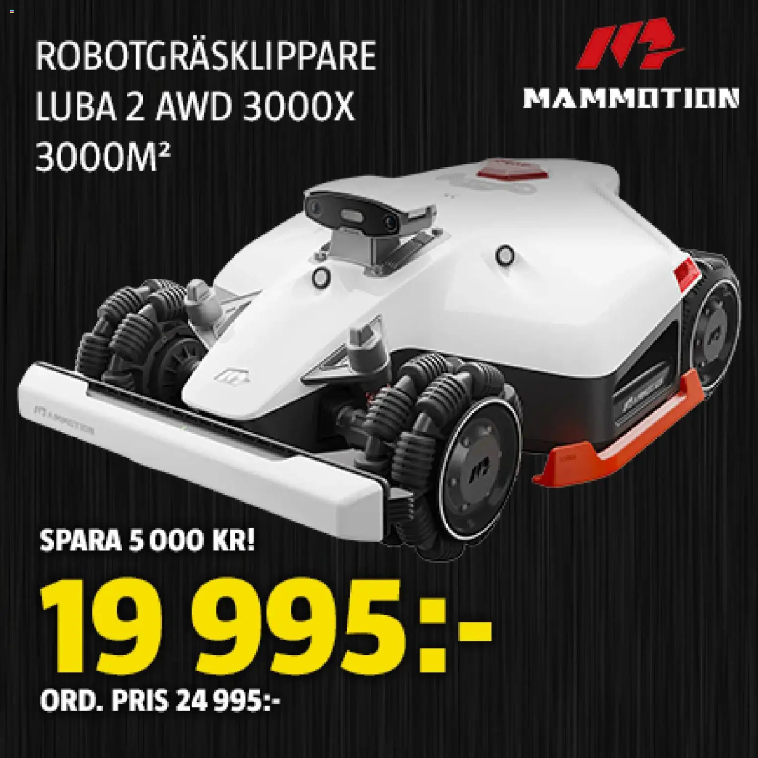 Bauhaus reklamblad aktuell från 24.11.2025 | Sida: 11 | Produkter: Robotgräsklippare