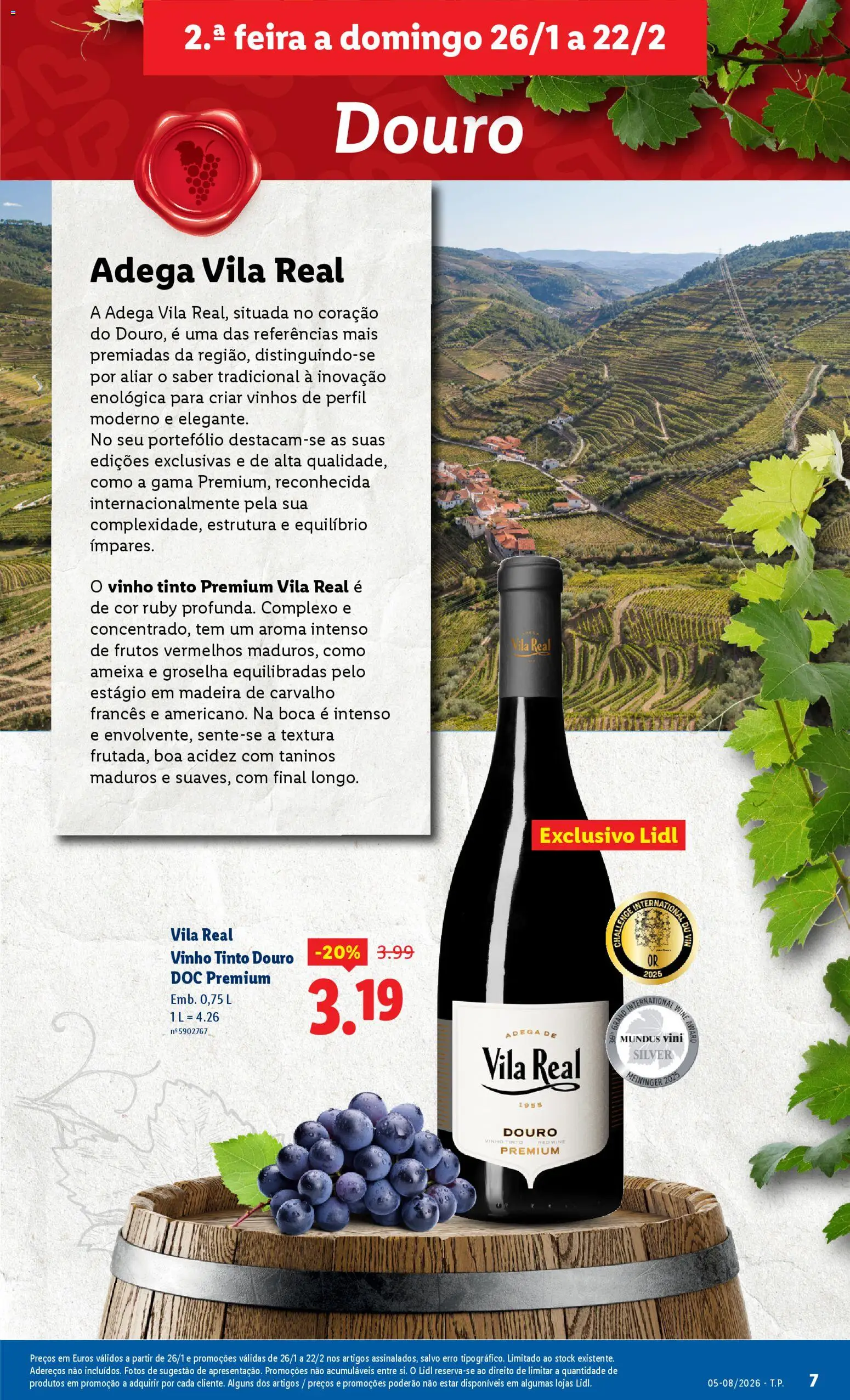 Lidl folheto │ válido de 26.01.2026 | Página: 7 | Produtos: Vinho, Vinho tinto