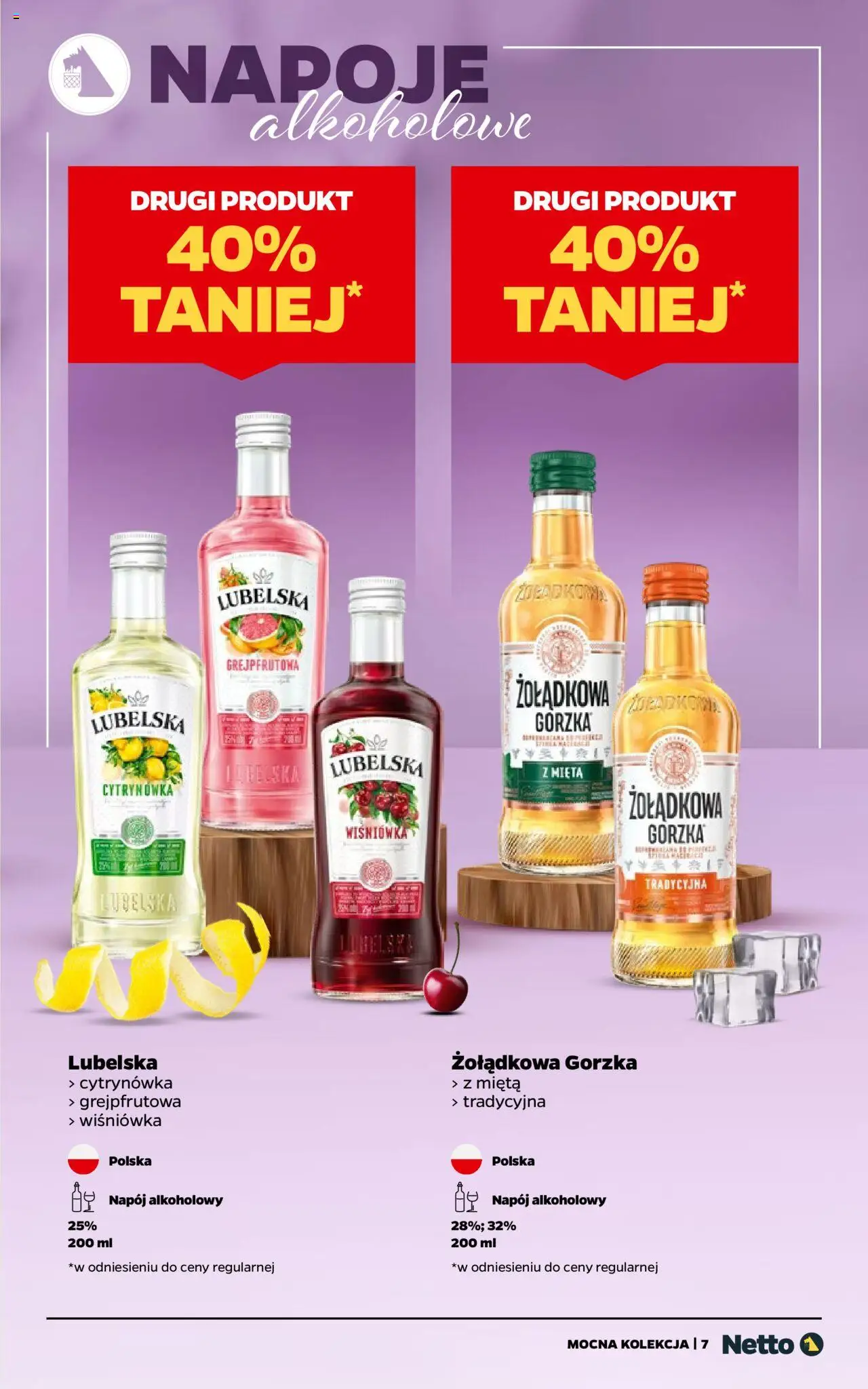 Netto gazetka - Alkohole mocne od 29.09.2025 | Strona: 7 | Produkty: Napoje, Mięta