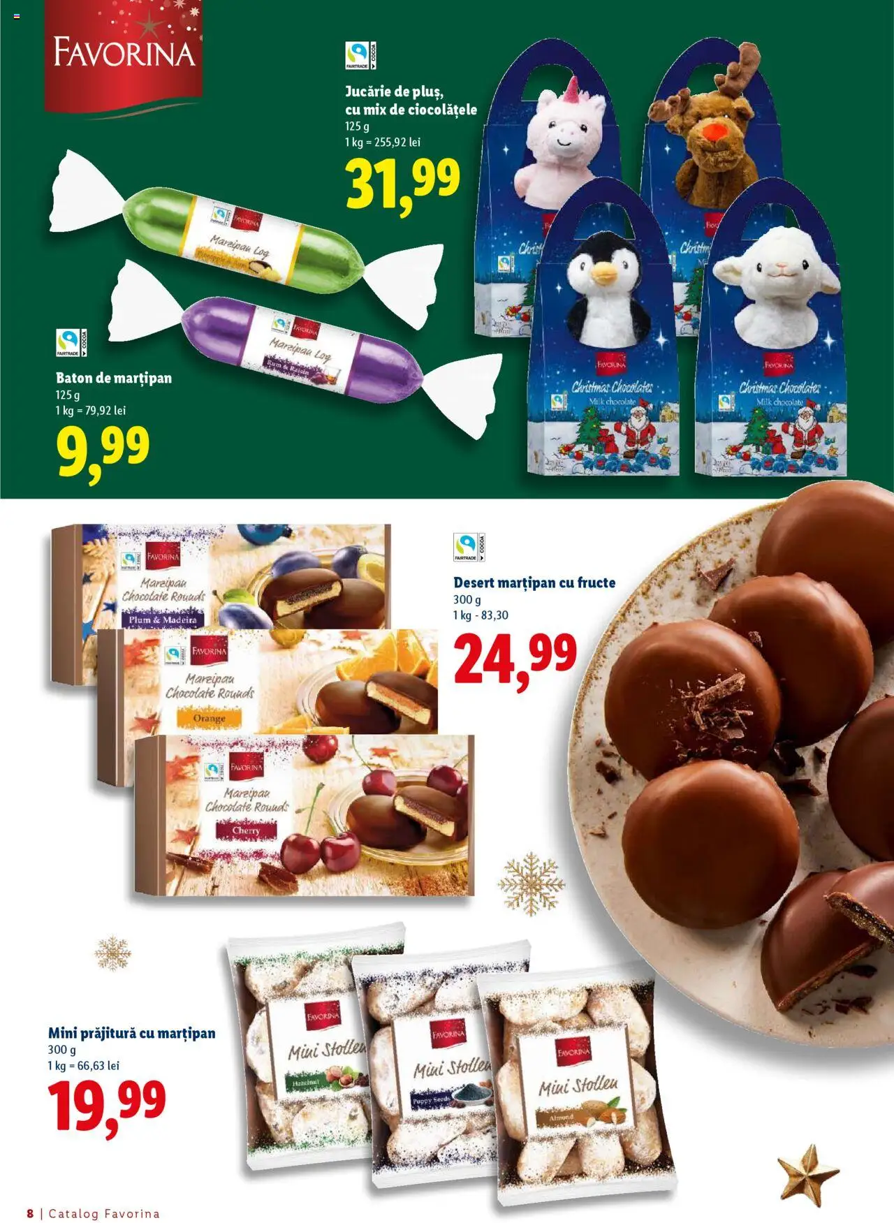 Noul catalog Lidl – valabil de la 16.10.2025 | Pagină: 8 | Produse: Prăjitură, Fructe