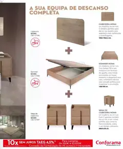 Pré-visualização Conforama Camitis válido de 05.02.2026 | Página: 77 | Produtos: Mesa de cabeceira, Mesa