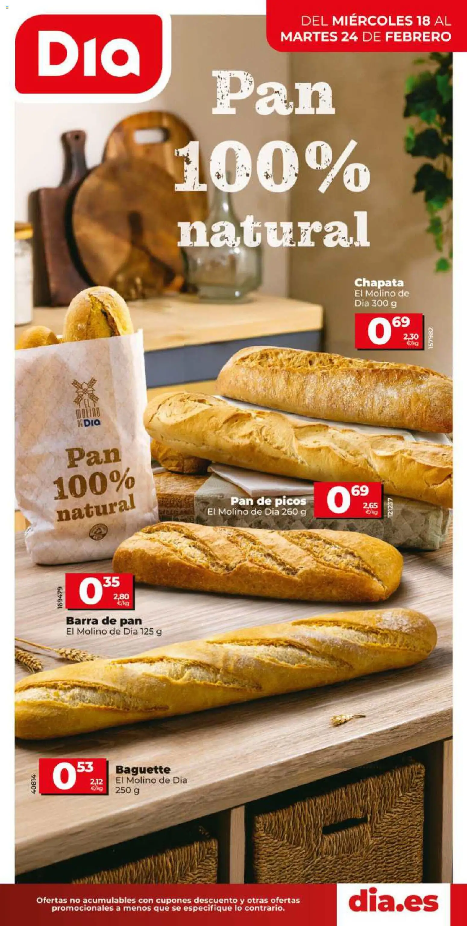 Dia - folleto Market │ válido desde el 18.02.2026 | Página: 1 | Productos: Pan