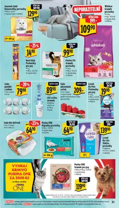 Náhled letáku Albert leták - Supermarket od 05.11.2025 | Strana: 41 | Produkty: Stelivo pro kočky, Granule, Kapsičky pro kočky, Svíčky