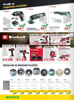 Merkur katalog akcije – veljaven od 03.12.2025 | Stran: 34 | Izdelki: Teza, Orodje, Polnilnik, Brusilnik