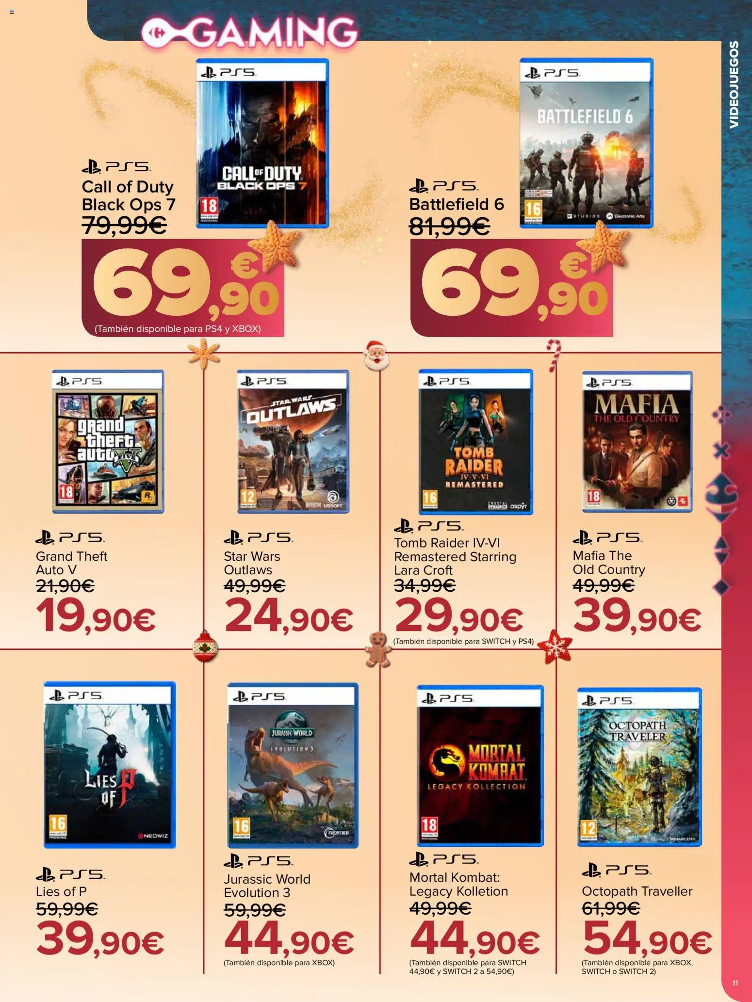 Carrefour folleto │ válido desde el 10.12.2025 | Página: 11 | Productos: Xbox