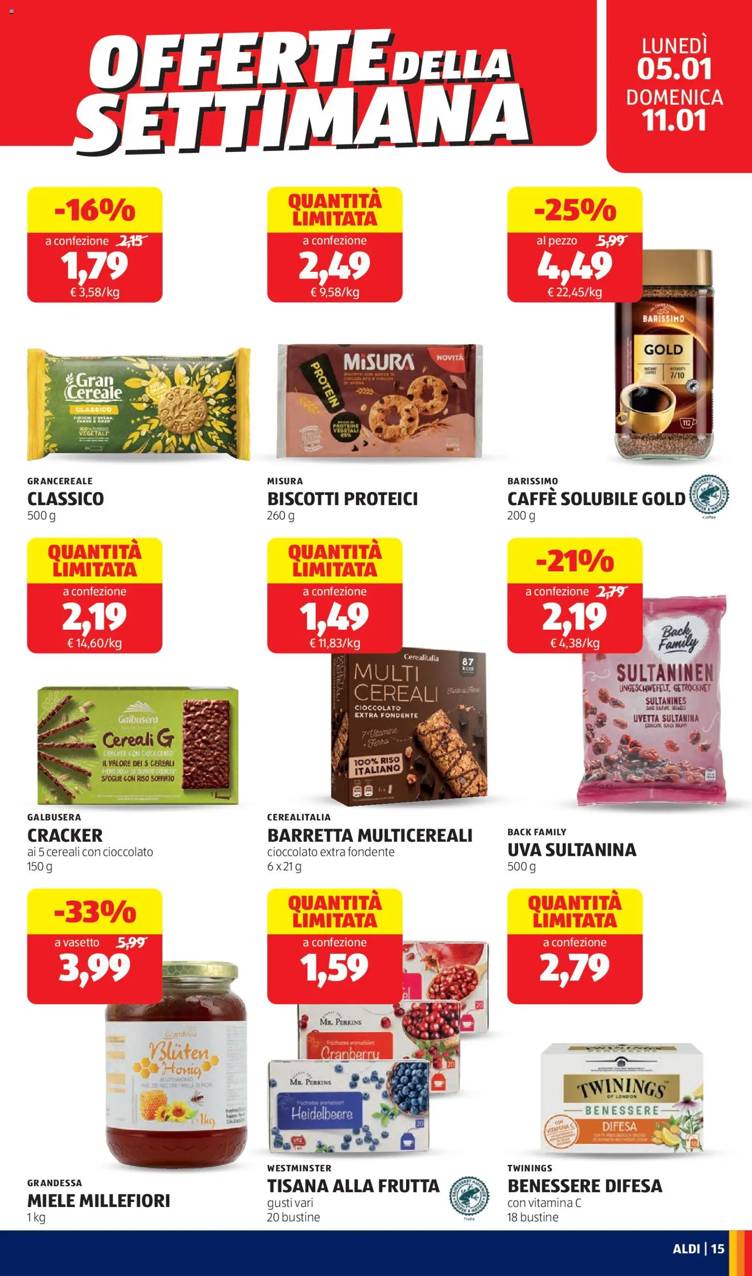 Volantino Aldi del 05.01.2026 | Pagina: 15