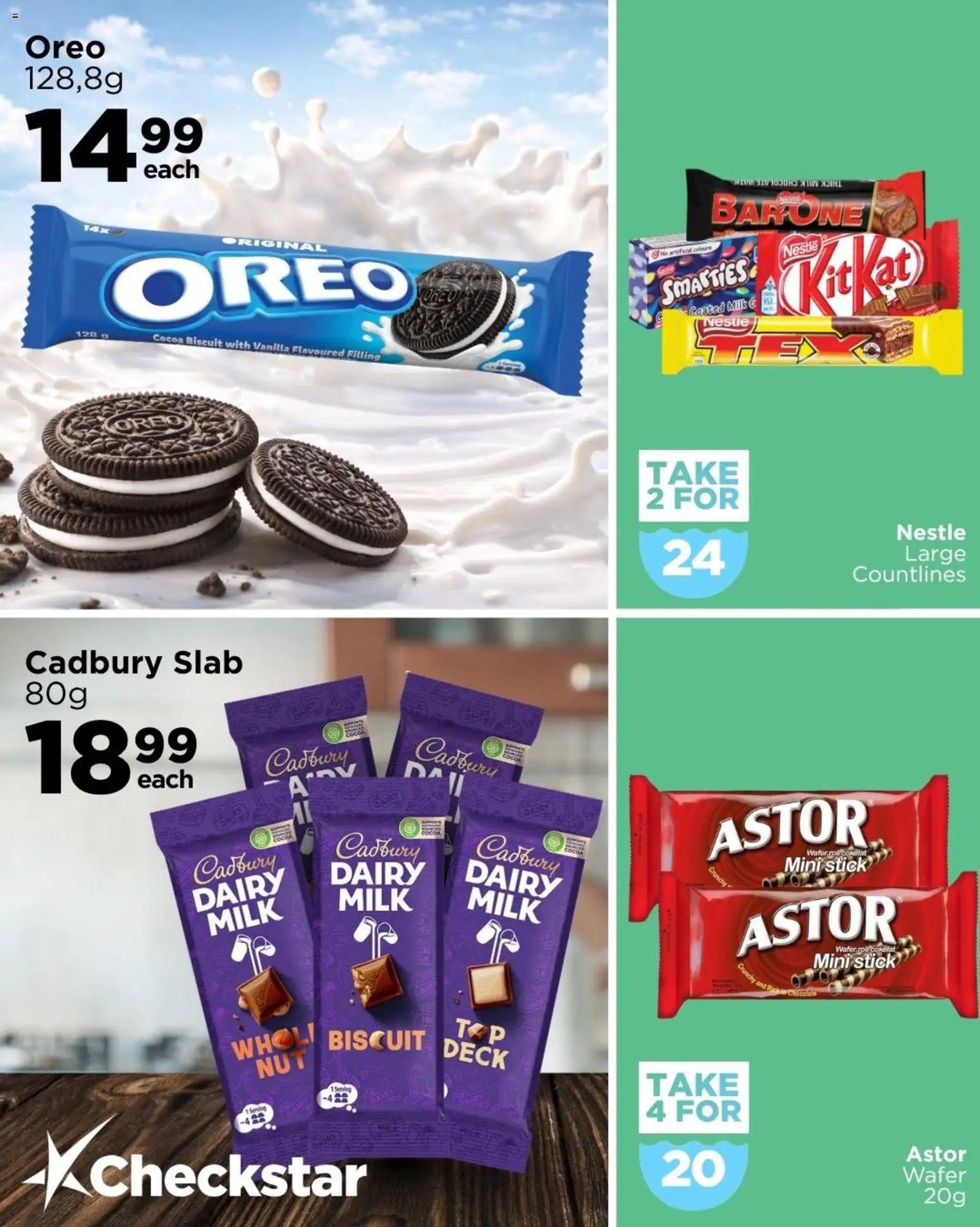 New Check Star catalogue – valid from 24.03.2026 | Page: 5 | Products: Milk, Chocolate