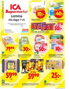 ICA Supermarket - Lomma - Förhandsvisning av reklamblad från butik ICA Supermarket aktuell från 12.01.2026