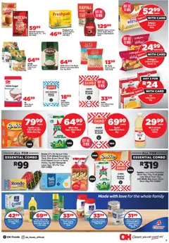 OK Foods specials catalogue – valid from 25.11.2025 | Page: 7 | Products: Tray, Maize meal, Pasta, Caramel
