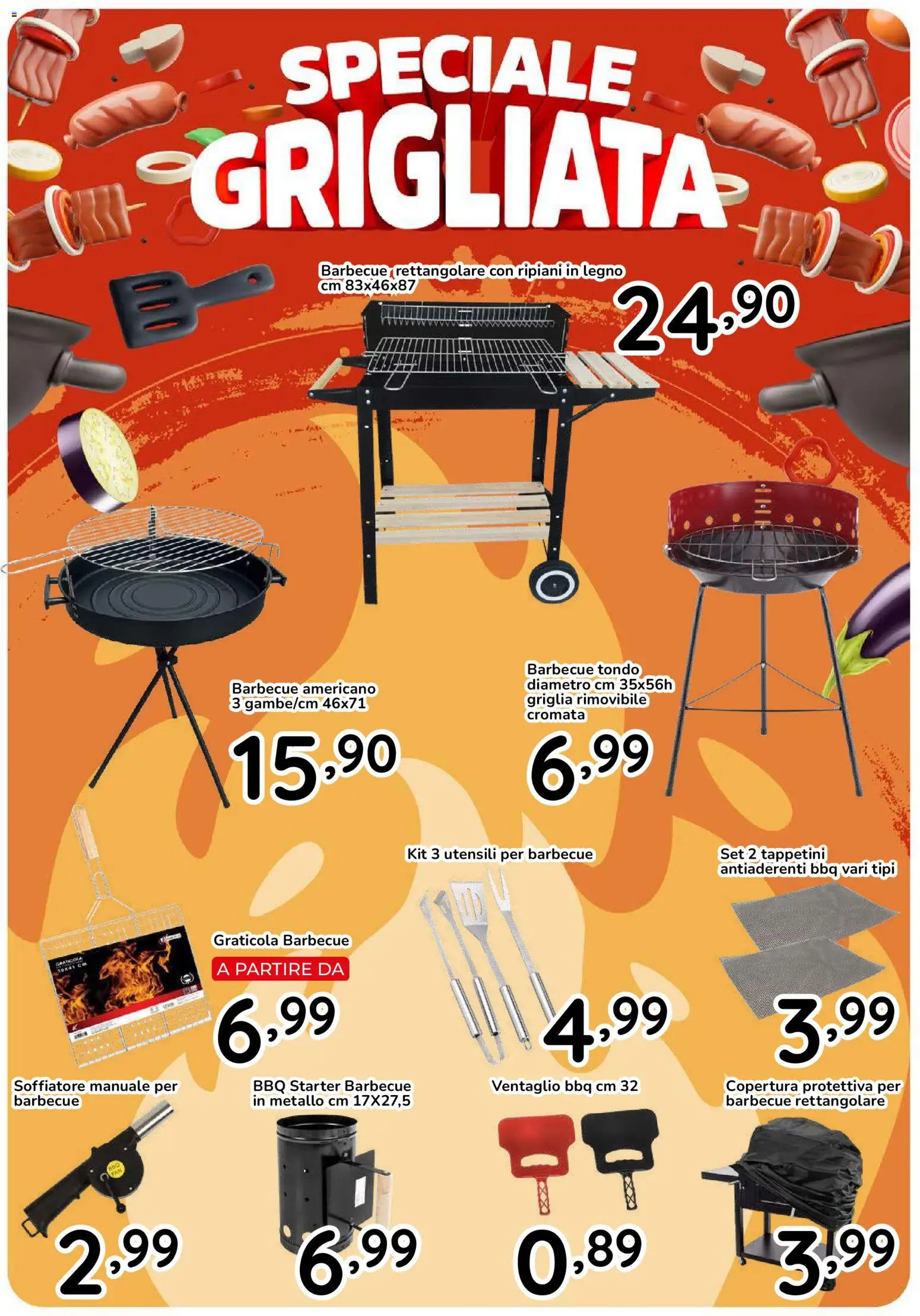 Volantino Famila del 23.04.2026 | Pagina: 46 | Prodotti: Barbecue, Griglia