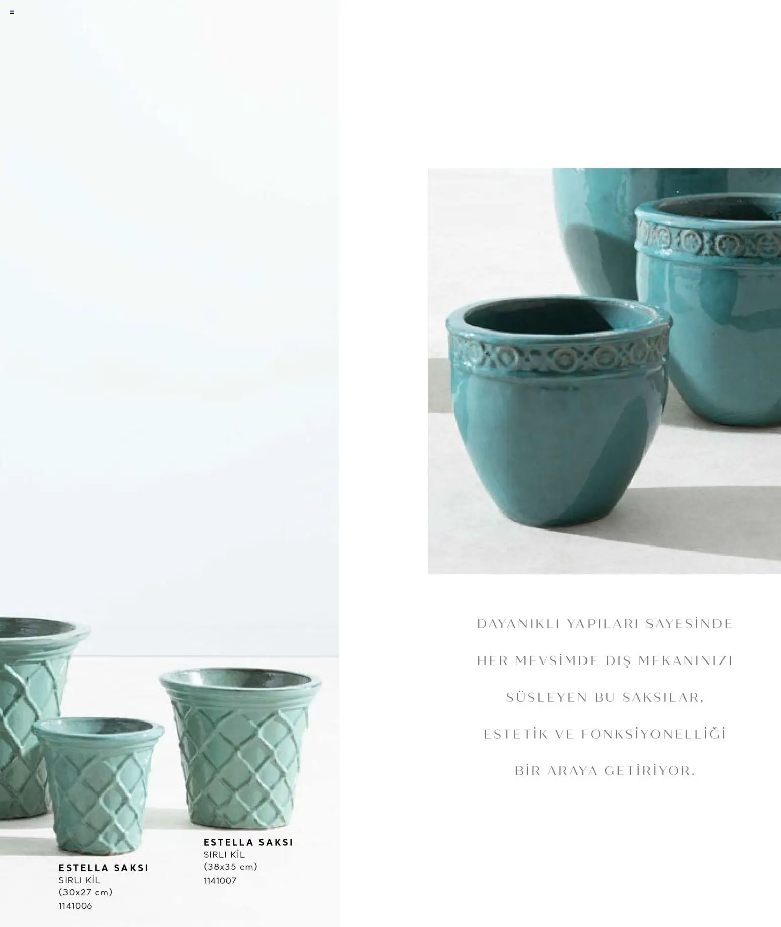 Mudo - Katalog Saksi 2026 - 01.01.2026 tarihinden itibaren geçerlidir | Sayfa: 45 | Ürünler: Saksı