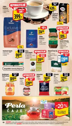 Náhled letáku Albert leták - Supermarket od 17.12.2025 | Strana: 26 | Produkty: Starbucks, Jacobs, Perla, Mletá káva