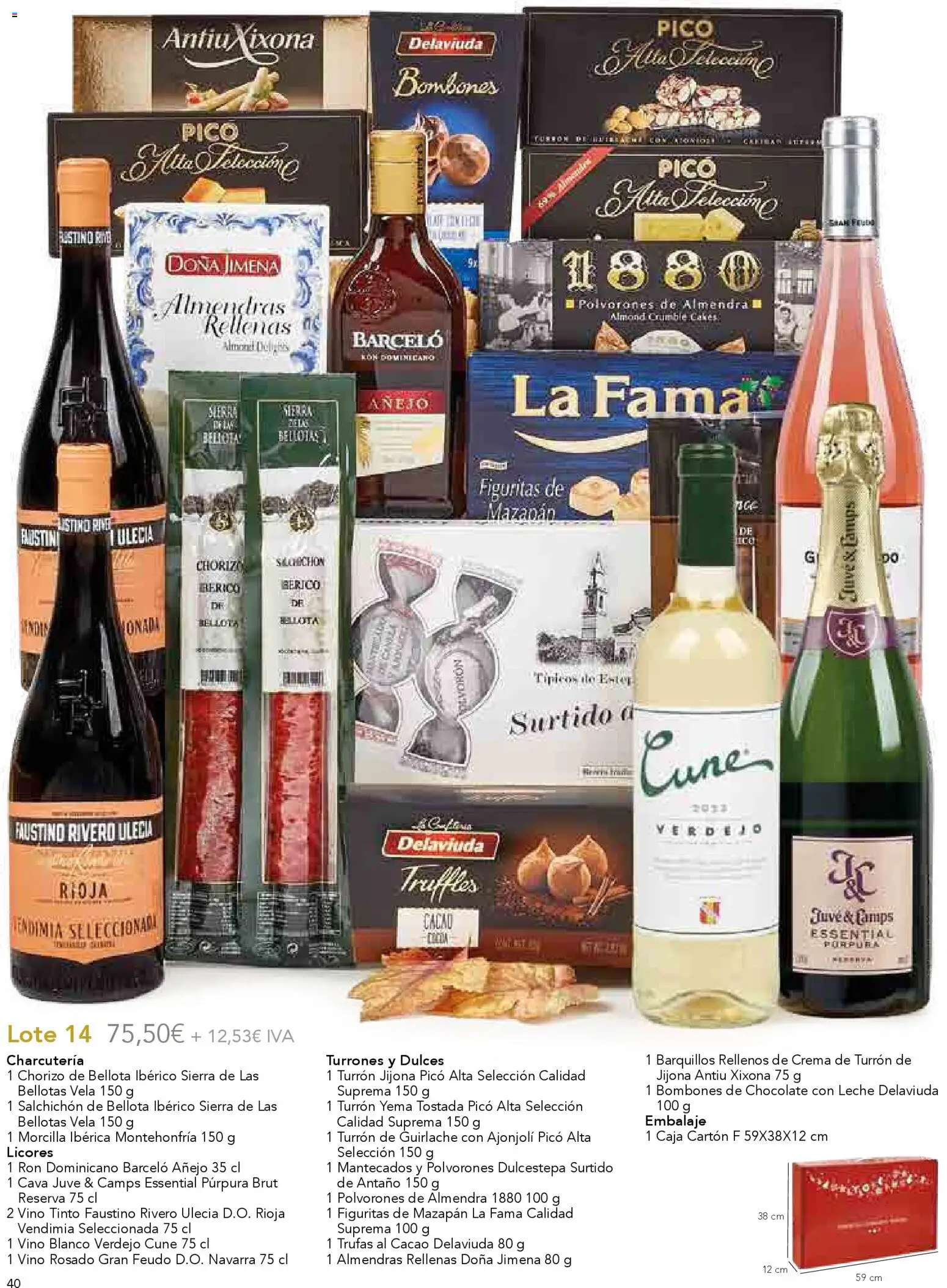 Lupa Supermercados Regalar en Navidad │ válido desde el 03.11.2025 | Página: 42 | Productos: Ron, Chocolate, Vino rosado, Φρυγανιές σικάλεως