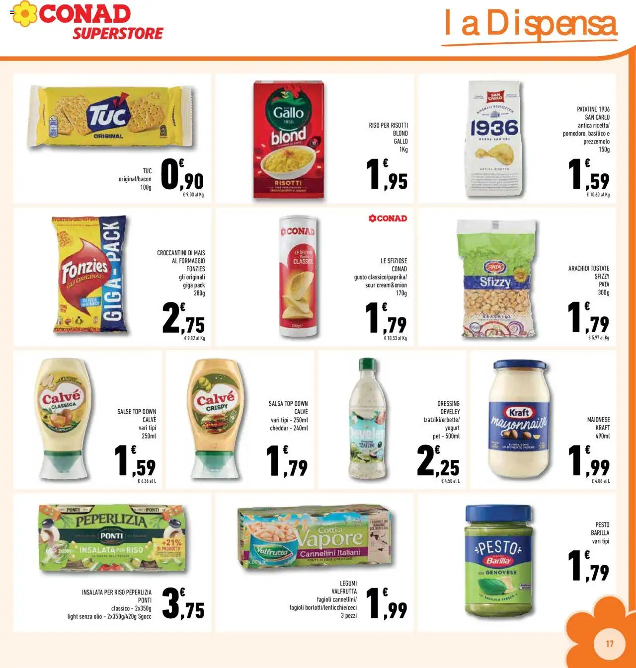 Volantino Conad del 10.09.2025 | Pagina: 17 | Prodotti: Legumi, Insalata, Fagioli, Prezzemolo