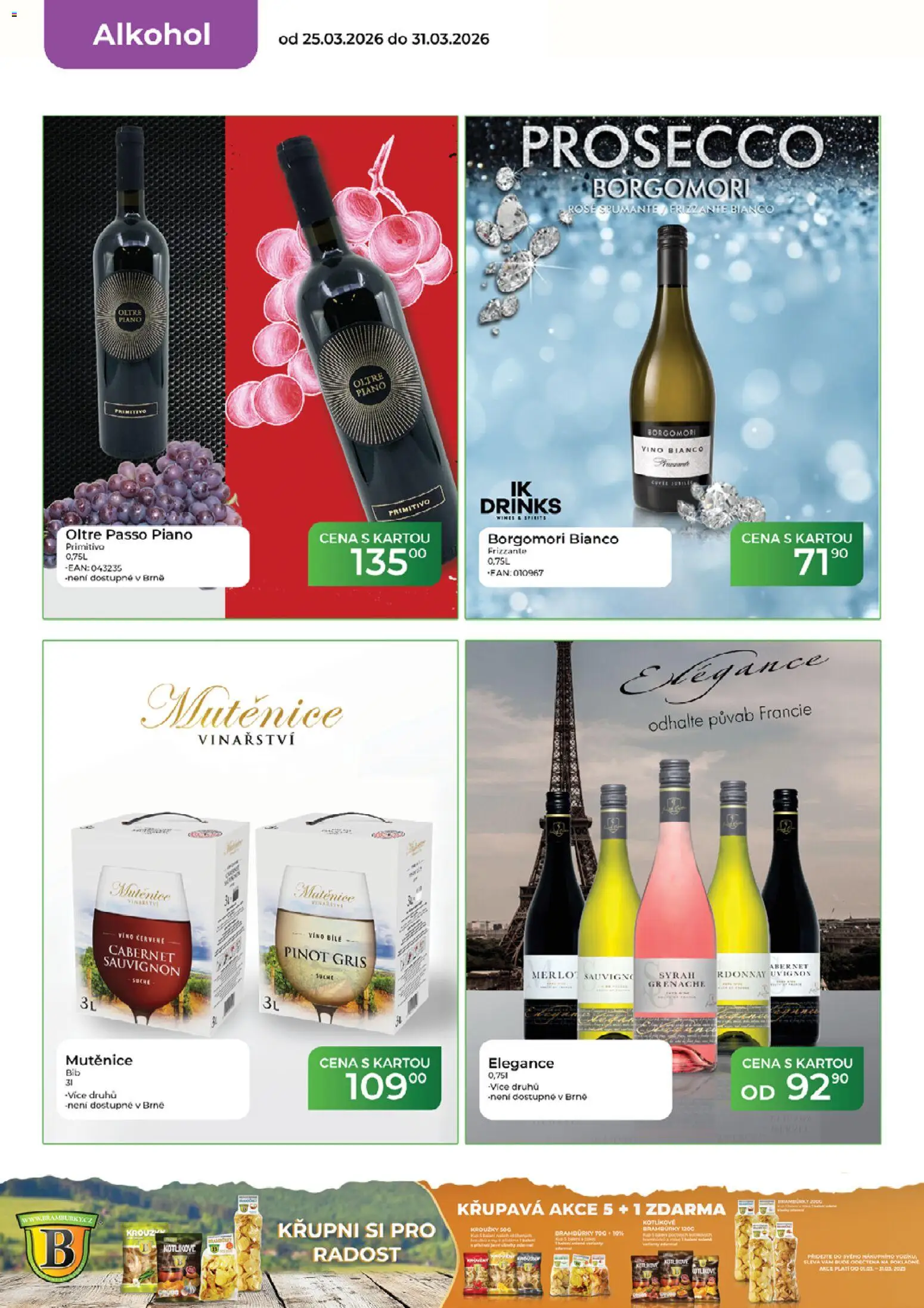 Tamda Foods leták od 25.03.2026 | Strana: 18 | Produkty: Prosecco, Frizzante, Červené víno, Pinot Gris