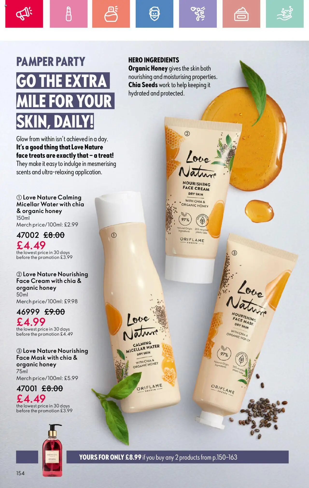  | Page: 154 | Products: Mask, Cream, Honey