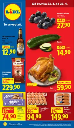 Náhled letáku Lidl leták od 23.04.2026