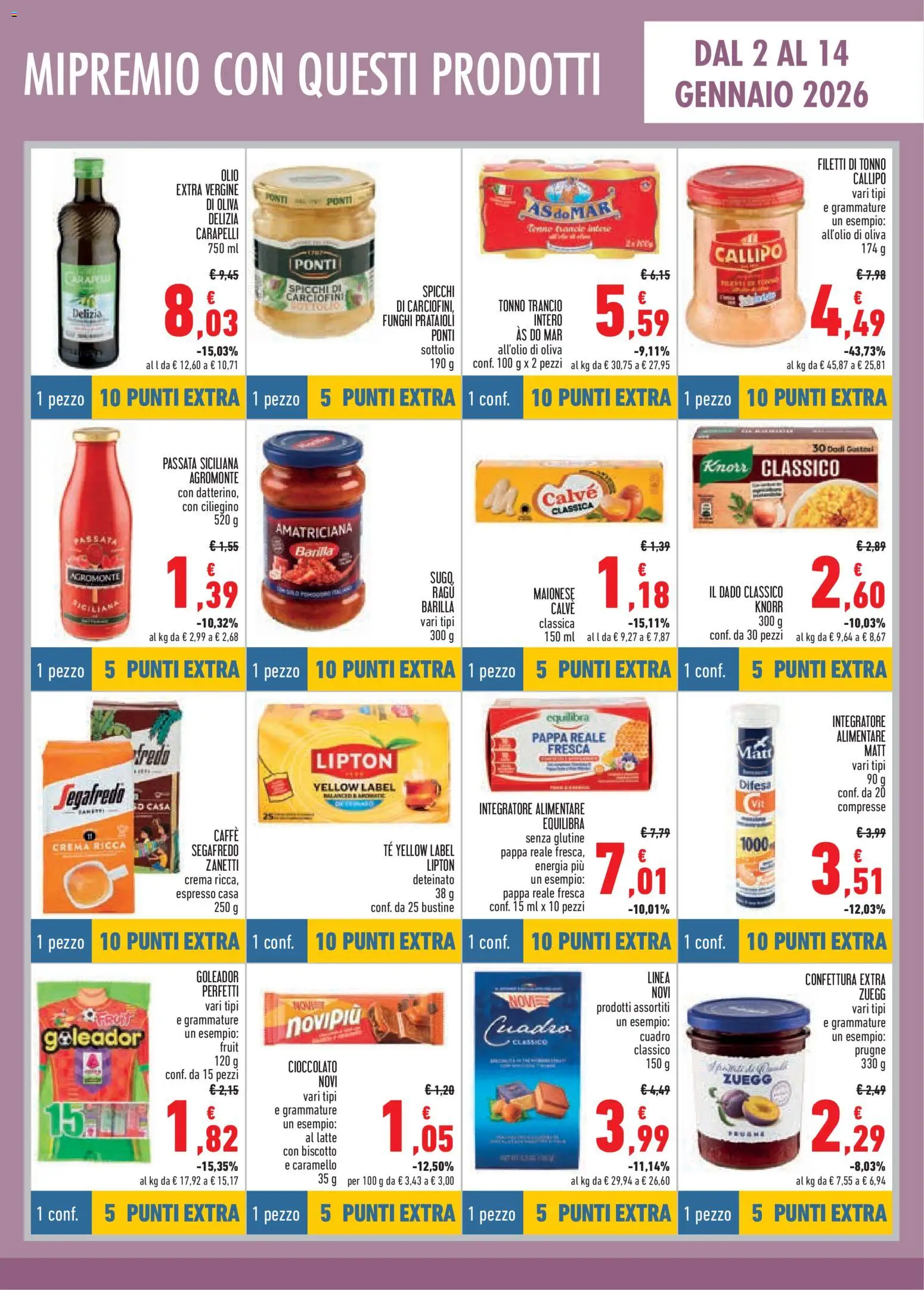 Volantino Conad del 02.01.2026 | Pagina: 7 | Prodotti: Crema, Maionese, Pasta, Funghi
