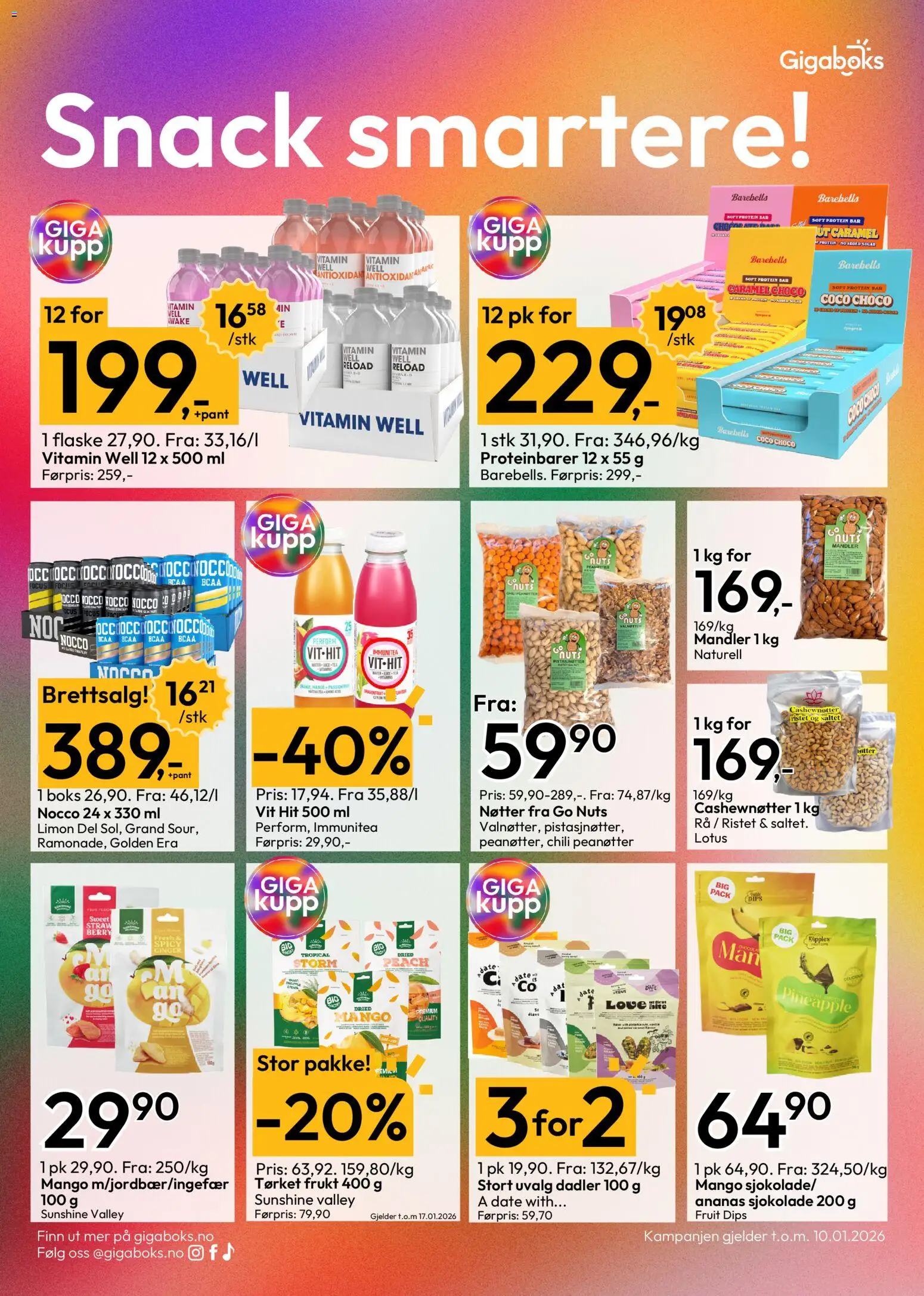 {H1} | Side: 5 | Produkter: Mango, Sparris, Boks, Mandler