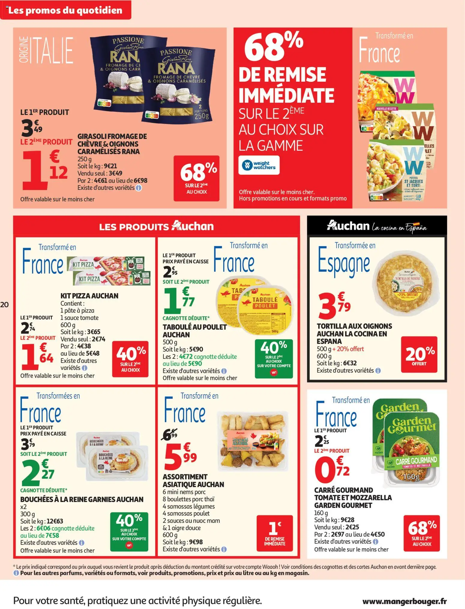 {H1} | Page: 20 | Produits: Fromage de chèvre, Mozzarella, Pâte à pizza, Pizza