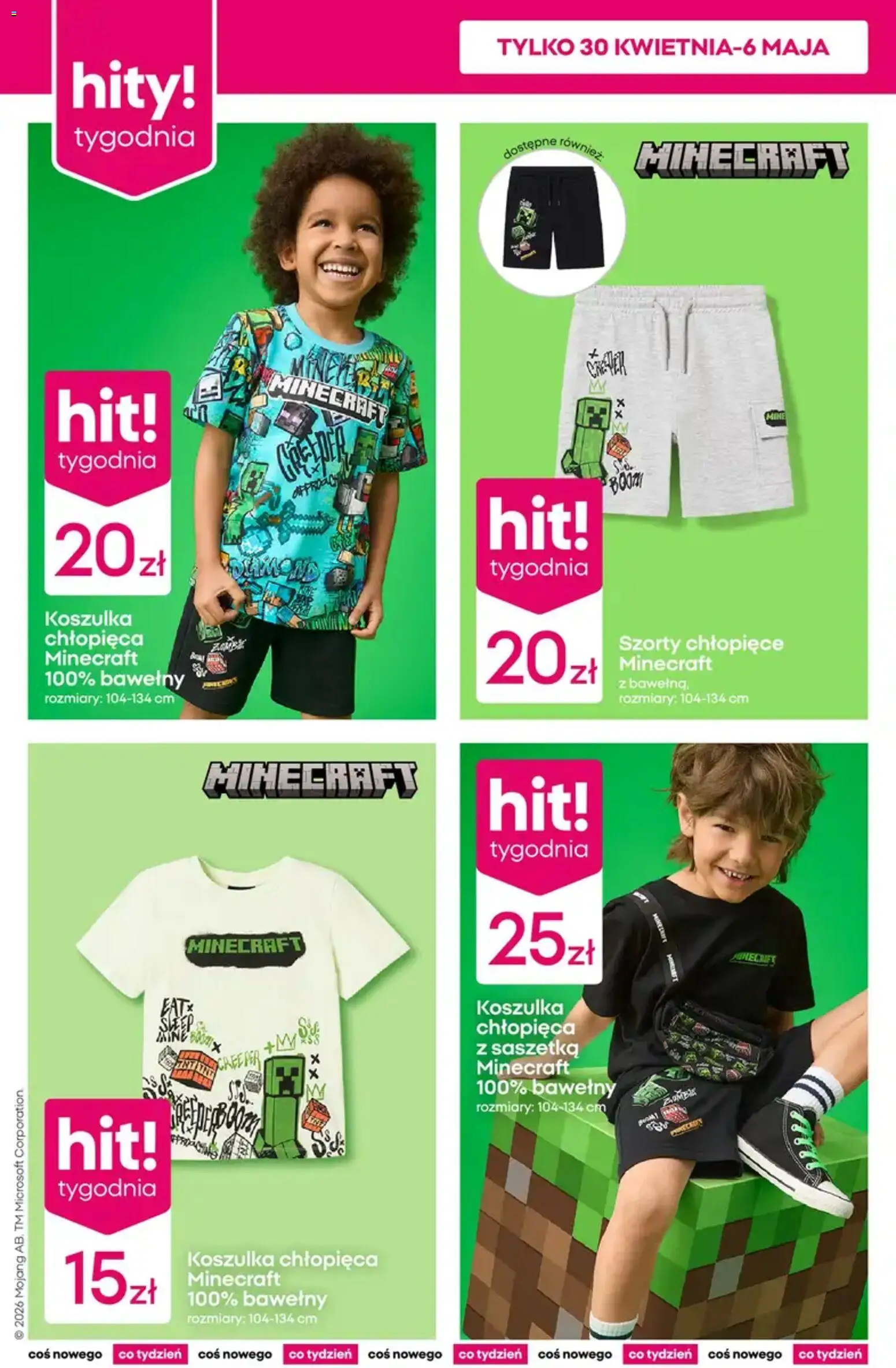 Pepco gazetka od 30.04.2026 | Strona: 2 | Produkty: Szorty