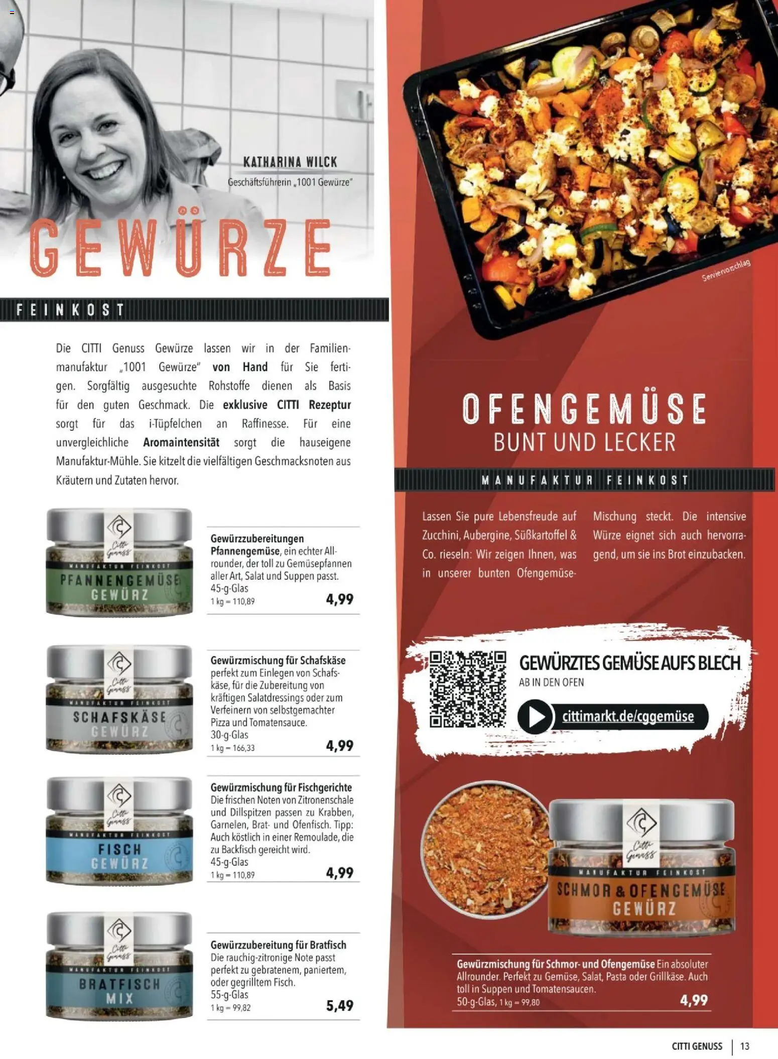 CITTI tilbudsavis – gyldig fra 01.04.2026 | Side: 13 | Produkter: Pizza, Pasta, Salat