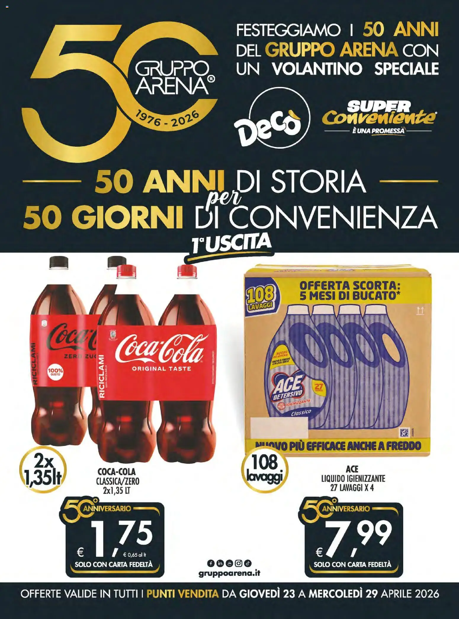 Volantino SuperConveniente del 23.04.2026 | Pagina: 1
