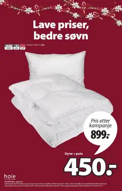 Forhåndsvisning av JYSK kundeavis gyldig fra 15.12.2025 | Side: 15 | Produkter: Dyne, Vask, Pute