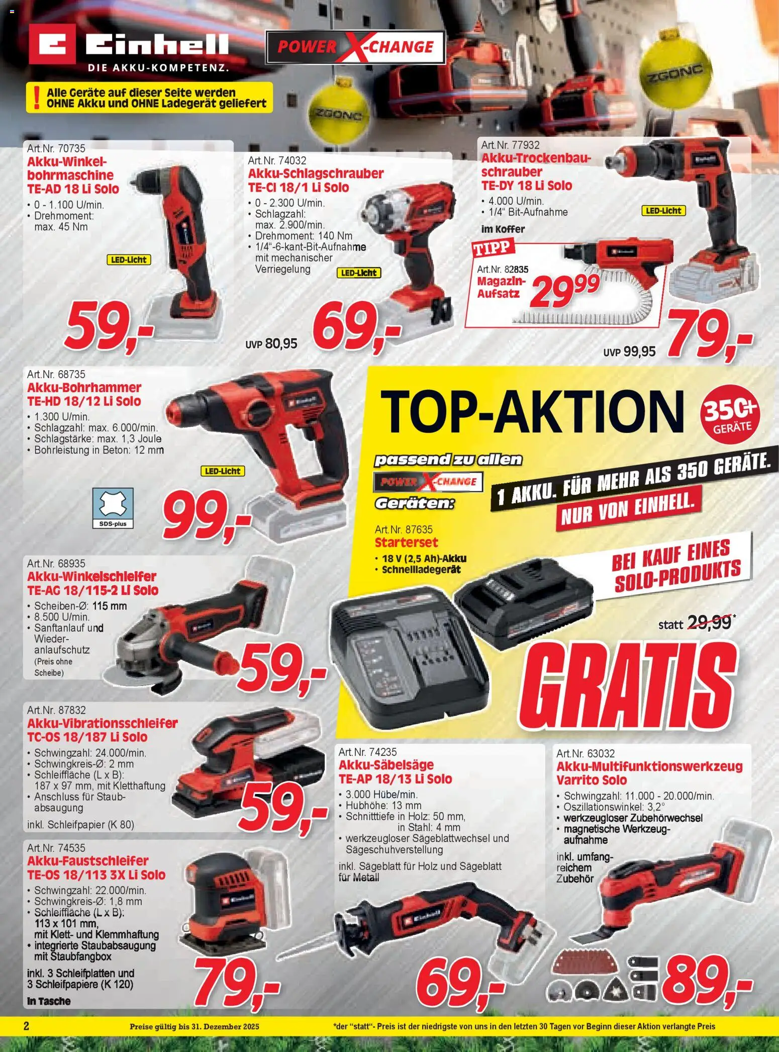 Zgonc Flugblatt Dezember II 2025 gültig ab 21.12.2025 | Seite: 2 | Produkte: Koffer, Tasche